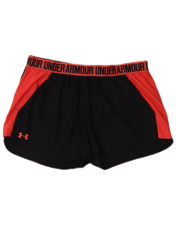 Γυναικείο αθλητικό σορτς Under Armour Heat Gear UK 18 XL Black Colourblock