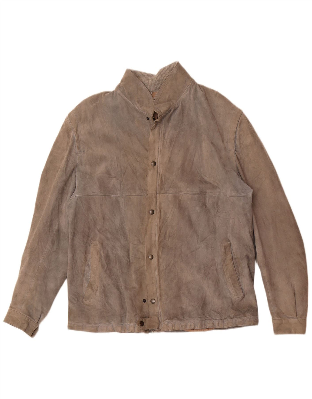 Vintage Ανδρικό Suede Jacket UK 38 Medium Grey