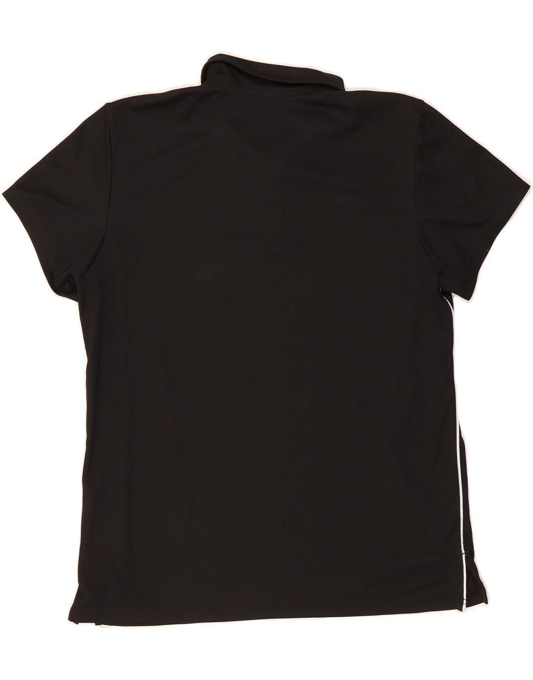 ADIDAS Mens Aeroready Polo Shirt Large Black Polyester Vintage Adidas and Second-Hand Adidas from Messina Hembry 