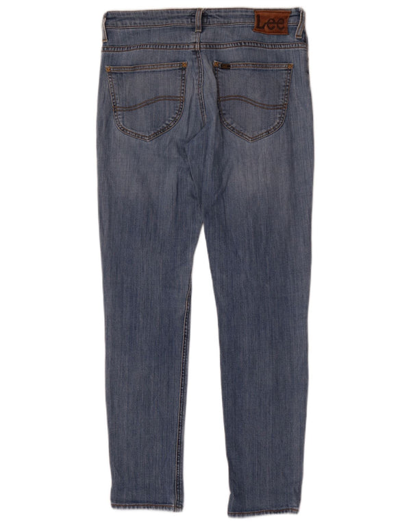 Lee Mens Scarlett Slim Jeans W30 L30 Blue Cotton