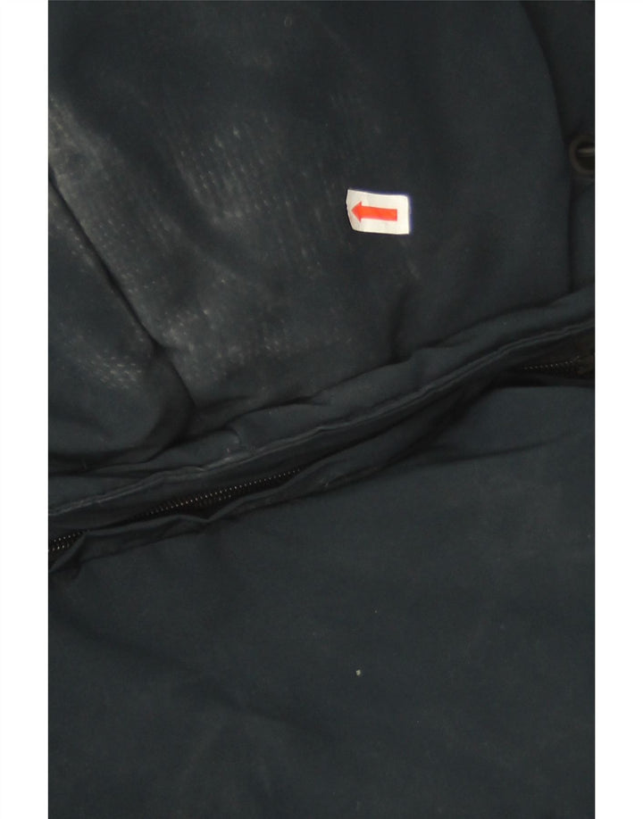 Superdry γυναικείο μπουφάν με κουκούλα μεγάλου μεγέθους UK 8 Μικρό Navy Blue