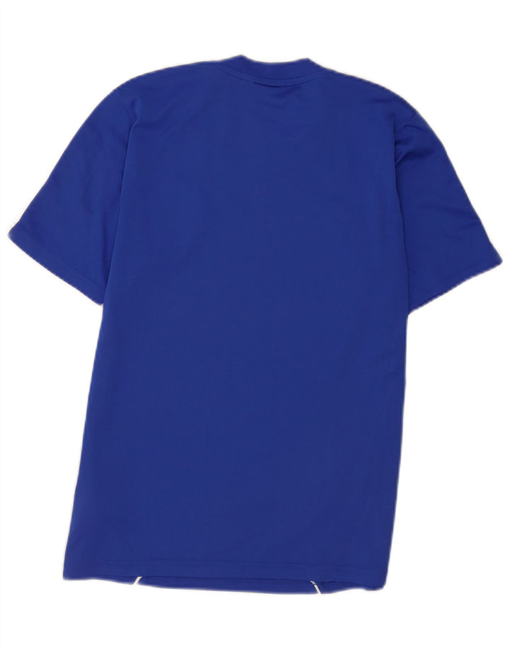 Γραφικό T-Shirt Adidas Mens Climalite Top XS Blue Polyester