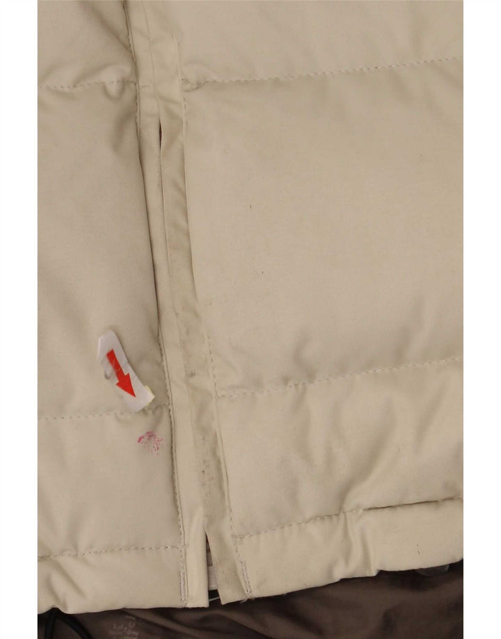 Jack Wolfskin γυναικείο μπουφάν με κουκούλα UK 10 Small Beige Polyamide