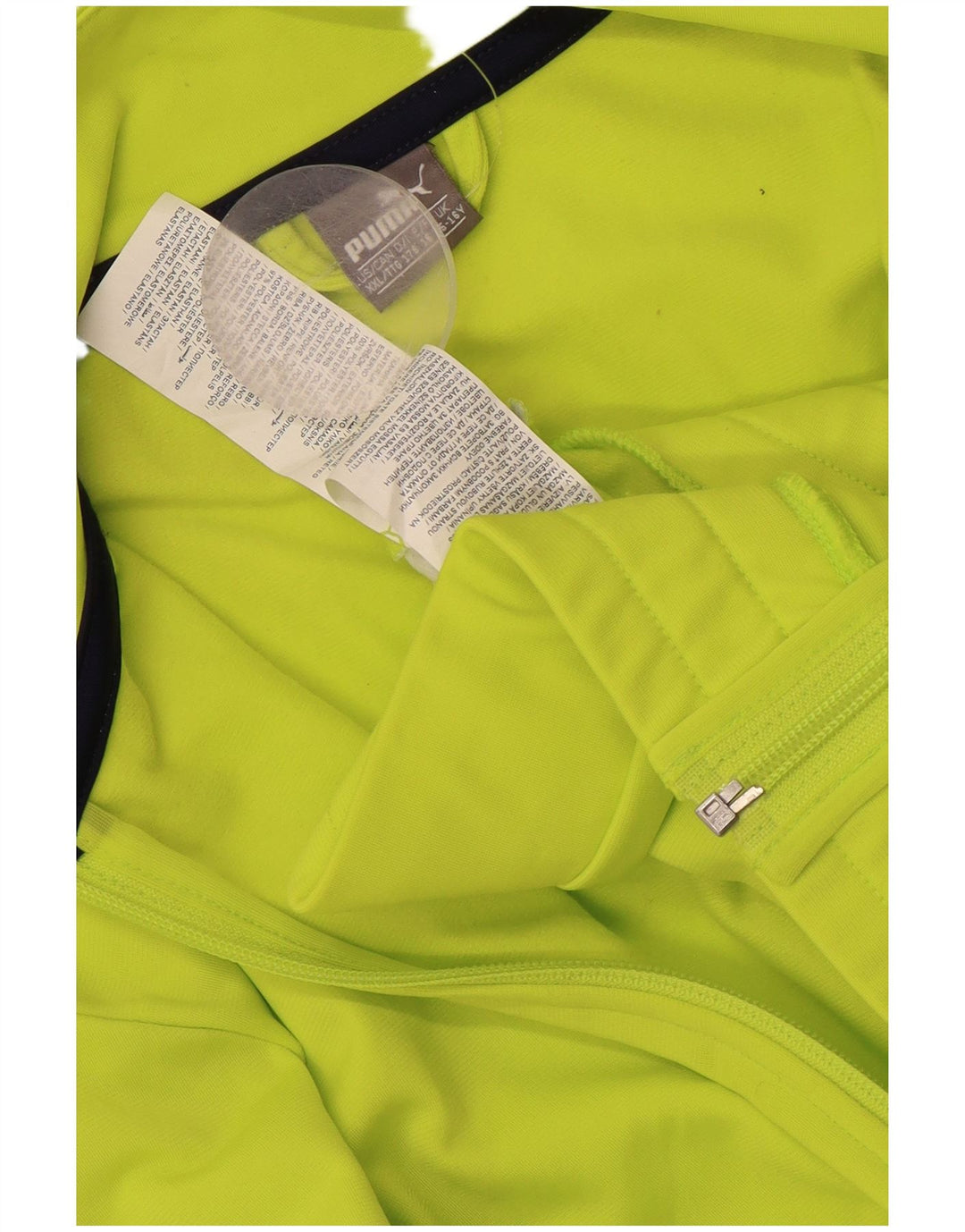 Μπουφάν PUMA Boys αθλητική φόρμα 15-16 ετών Πράσινο πολυεστέρας