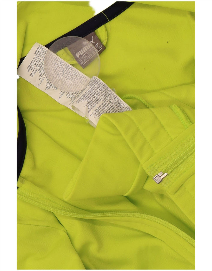 Μπουφάν PUMA Boys αθλητική φόρμα 15-16 ετών Πράσινο πολυεστέρας