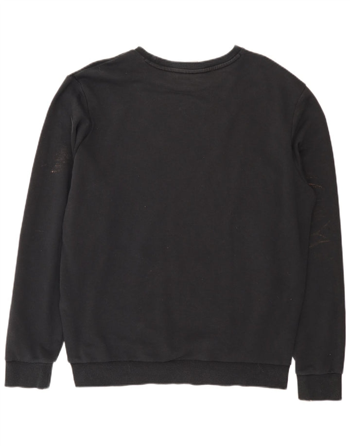 Ανδρικό γραφικό φούτερ Puma Jumper μεγάλο μαύρο βαμβακερό