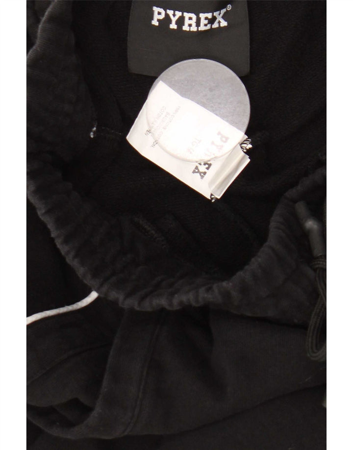 Ανδρική φόρμα γραφικής Pyrex Παντελόνι Joggers Μεσαίο μαύρο βαμβακερό
