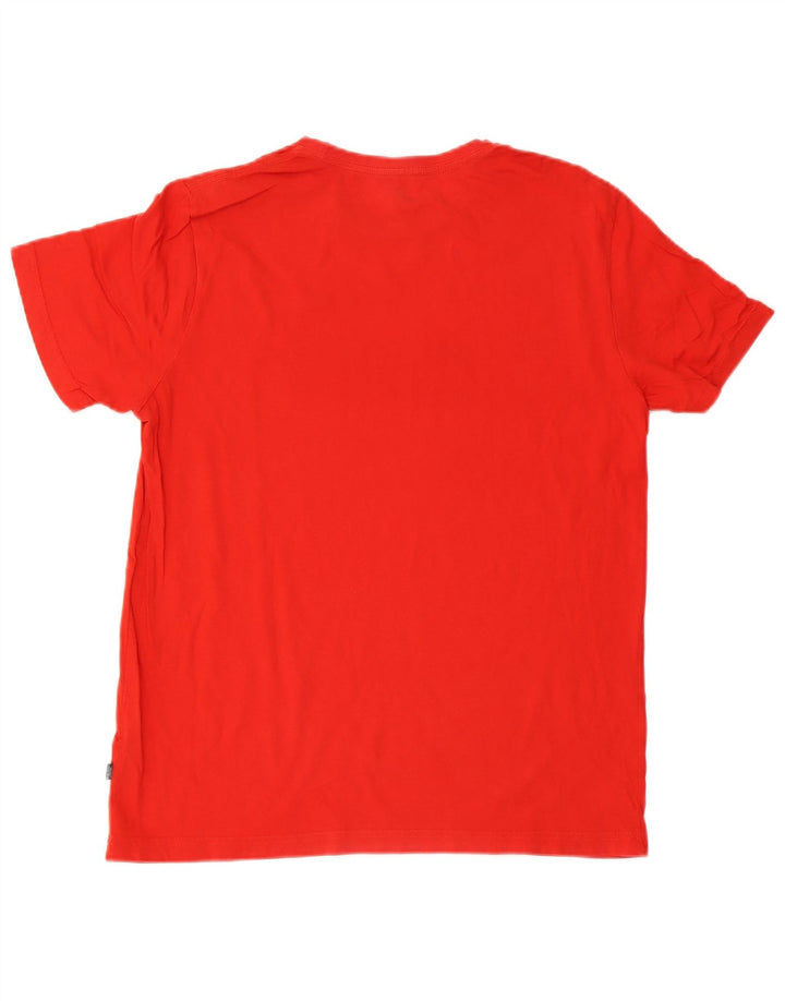 Ανδρικό γραφικό T-Shirt Puma Top μεγάλο κόκκινο βαμβακερό