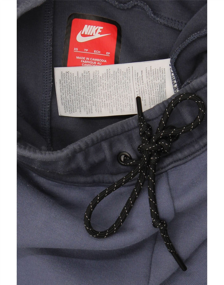 Γυναικεία αθλητική φόρμα NIKE Παντελόνι Joggers UK 4 XS Navy Blue Colorblock