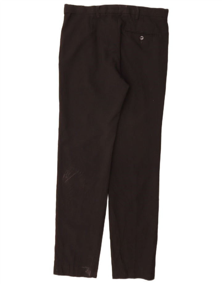 Marks & Spencer Γυναικεία Slim Fit Παντελόνι W30 L33 Μαύρο Πολυεστέρας