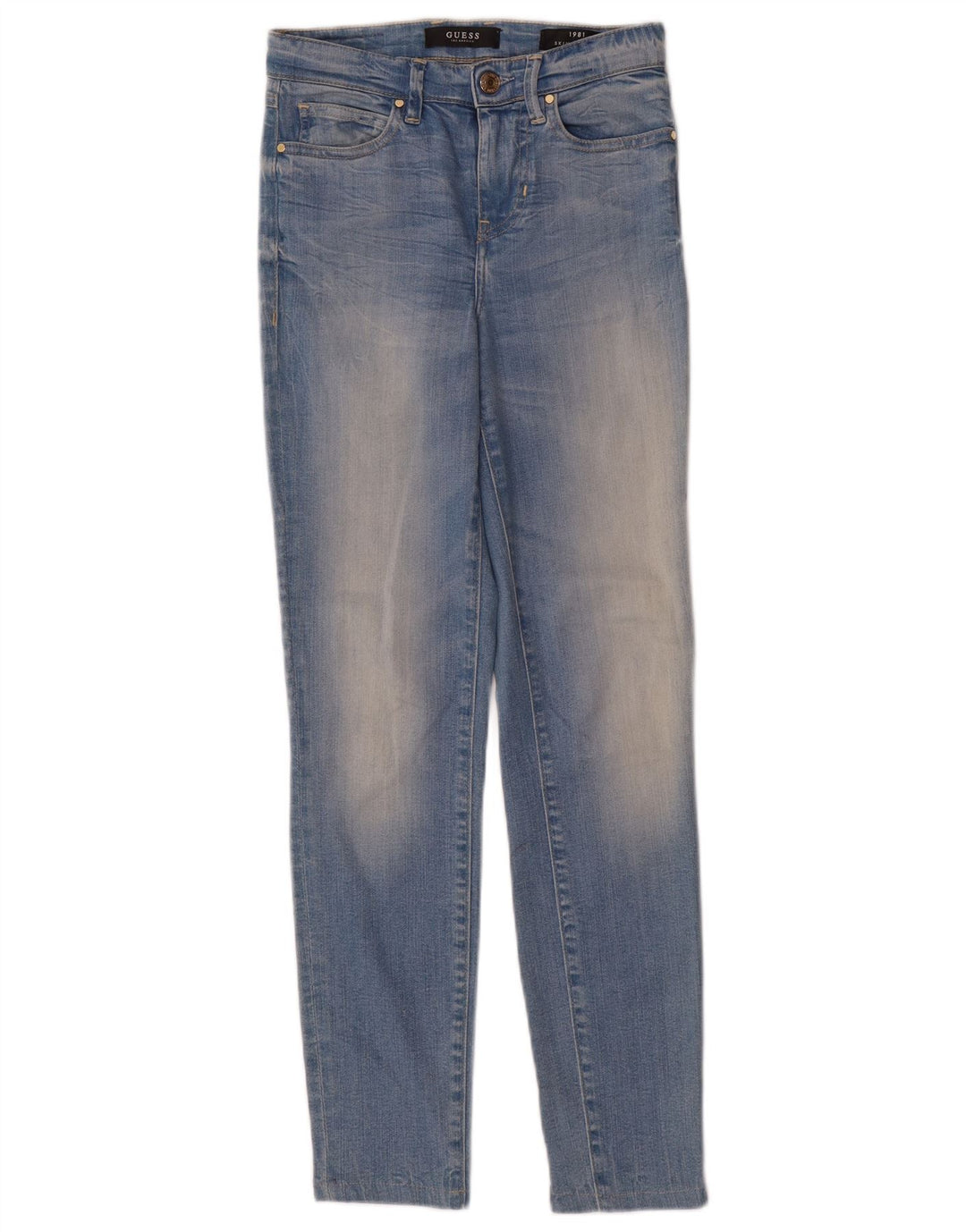 Guess Γυναικείο Skinny Jeans W24 L27 Μπλε