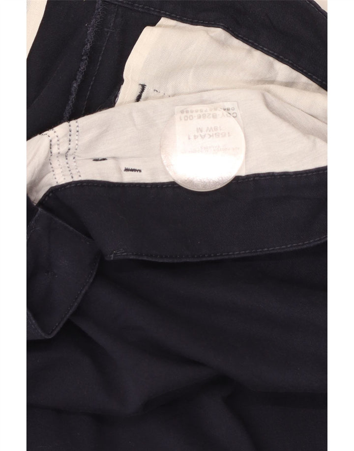 Γυναικείο ίσιο casual παντελόνι LEE US 18 2XL W40 L31 Navy Blue Cotton