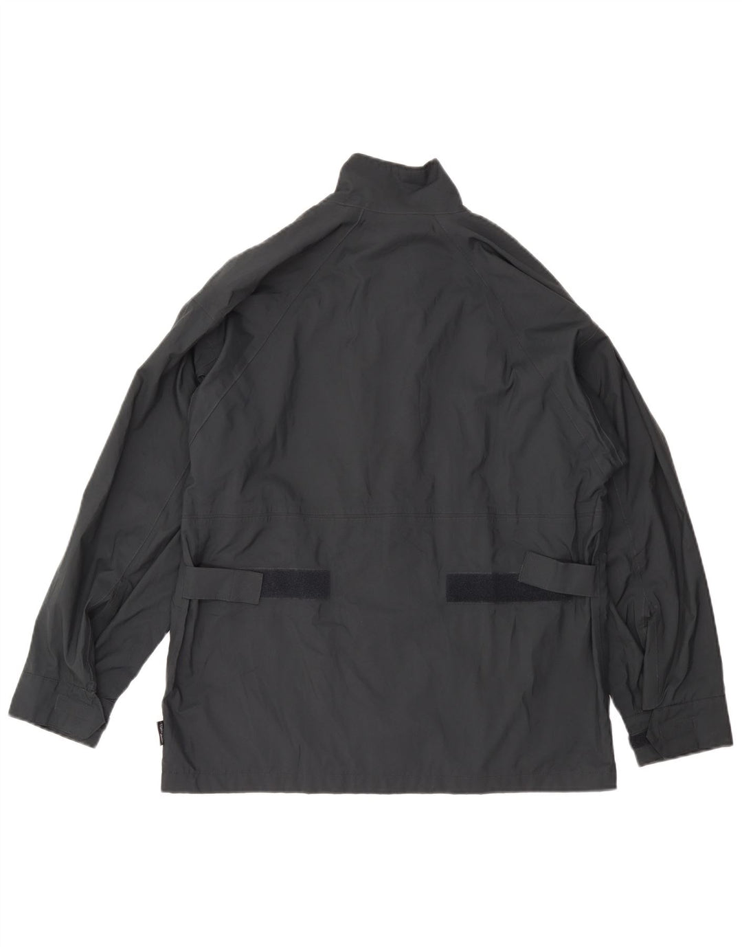 Adidas Γυναικείο μπουφάν βροχής μεγάλου μεγέθους UK 12 Medium Grey Polyester