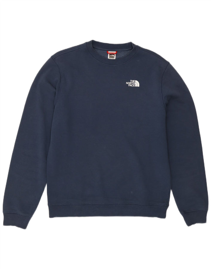 Η ανδρική φούτερ North Face Jumper Medium Navy Blue Cotton