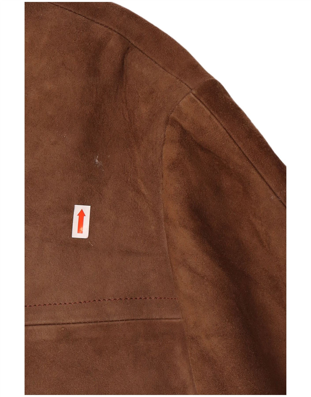 Vintage Γυναικείο Suede Jacket UK 12 Medium Brown