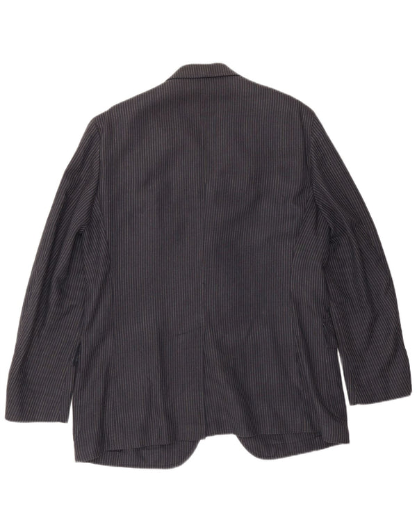 Polo Ralph Lauren Ανδρικό μπουφάν blazer IT 48 Medium Navy Blue Pinstripe