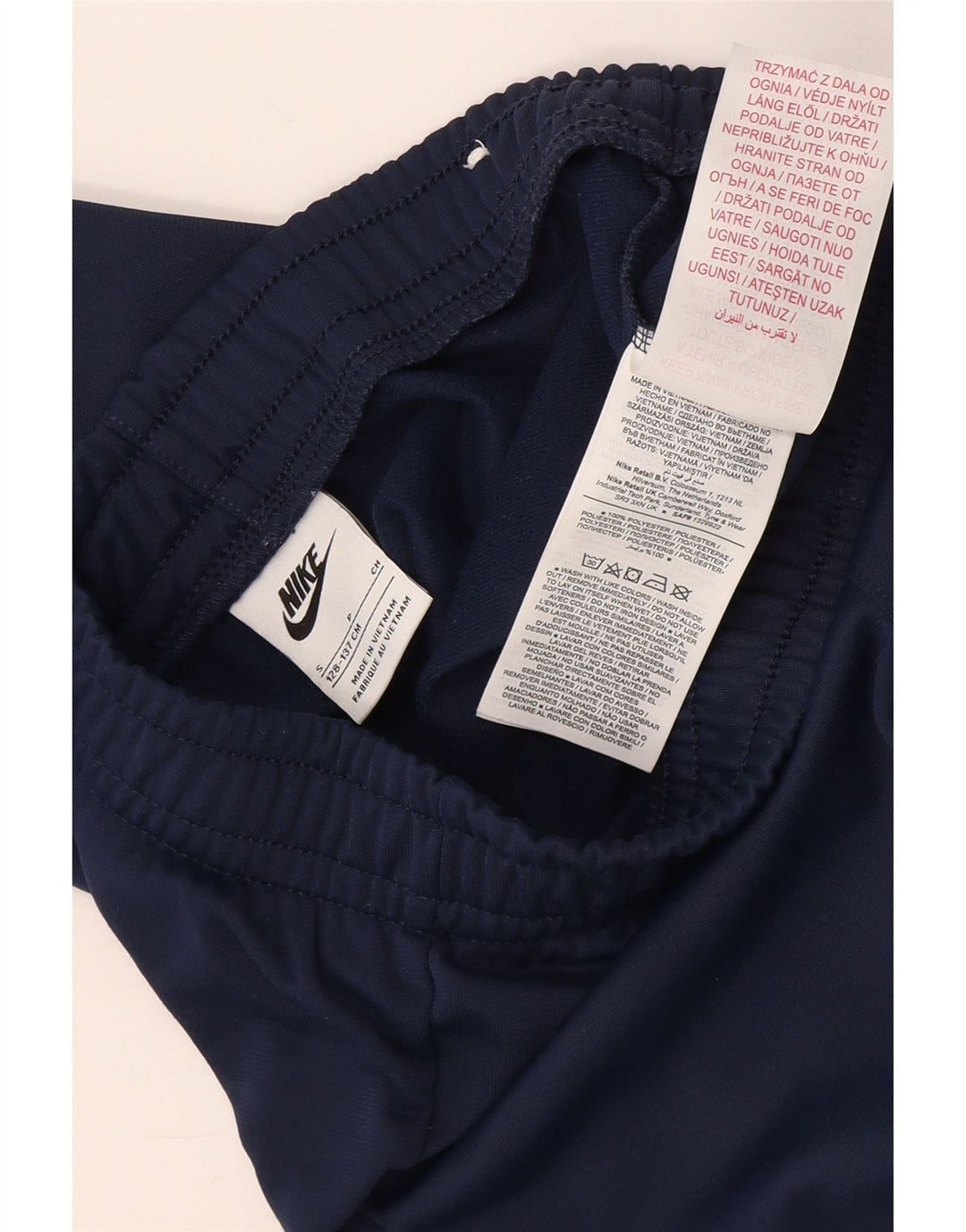 Παντελόνι Nike Boys αθλητική φόρμα 8-9 ετών Small Navy Blue Polyester