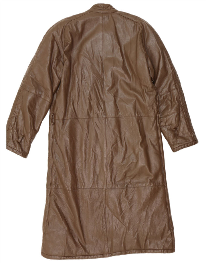 VINTAGE Ανδρικό Δερμάτινο Παλτό UK 38 Μεσαίο Καφέ