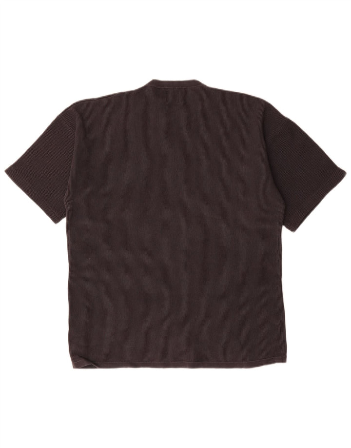Ανδρικό T-Shirt Zara Τοπ μεσαίο γκρι βαμβακερό