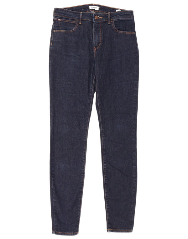 Wrangler Γυναικείο Skinny Jeans W28 L32 Navy Blue Cotton