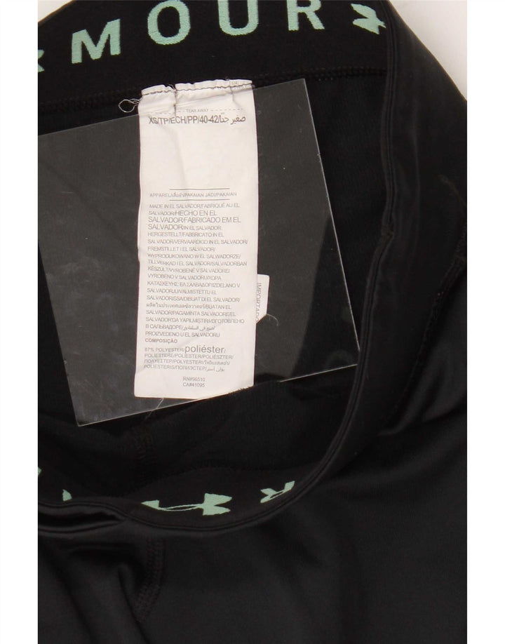 Under Armour Γυναικεία γραφικά κολάν UK 4 XS μαύρο πολυεστέρα