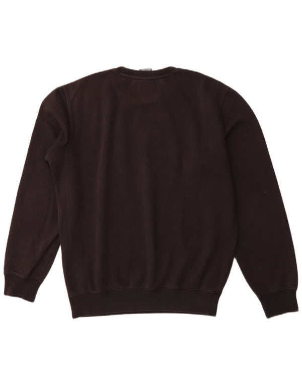 CHAMPION Ανδρικό γραφικό φούτερ Jumper Μεσαίο μαύρο βαμβακερό