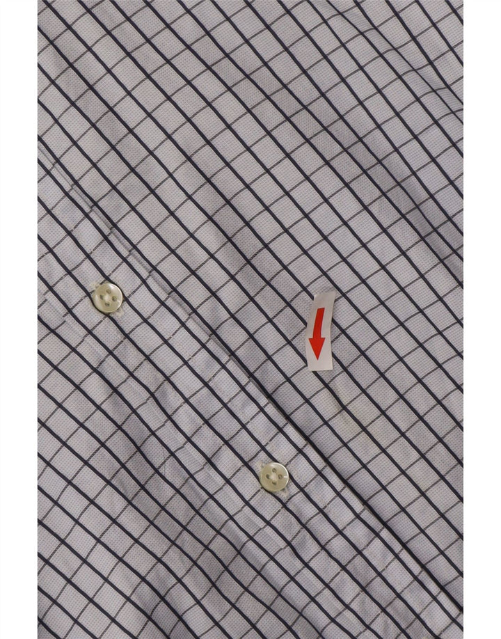 Ανδρικό πουκάμισο Massimo Dutti, μεσαίο μπλε Check