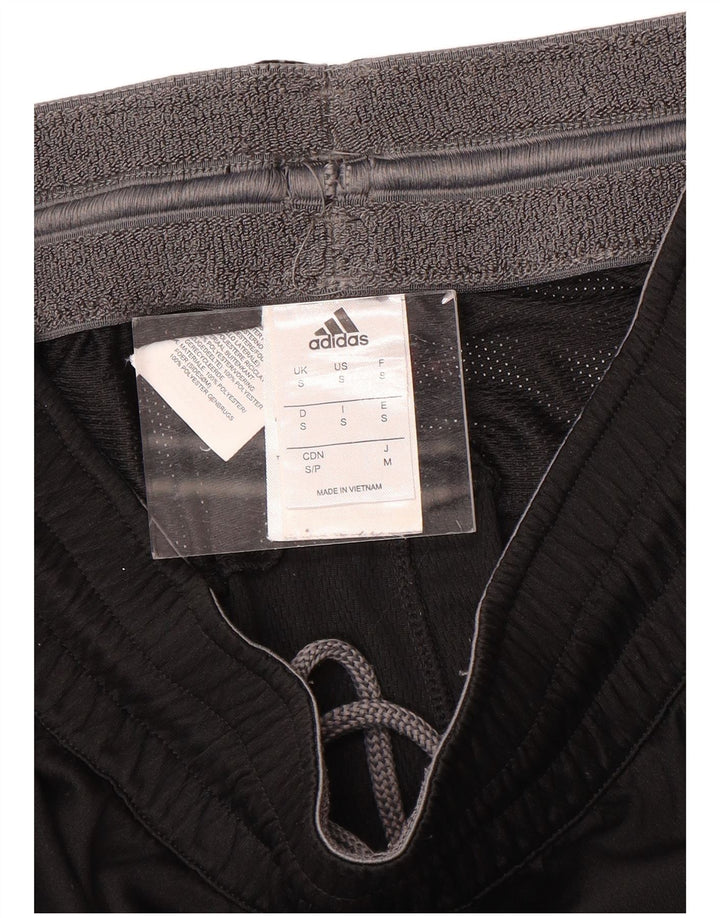Ανδρικό αθλητικό σορτς Adidas Μικρό μαύρο γεωμετρικό πολυεστέρα