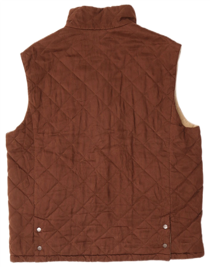 Paul & Shark Ανδρικό καπιτονέ Gilet UK 40 Large Brown