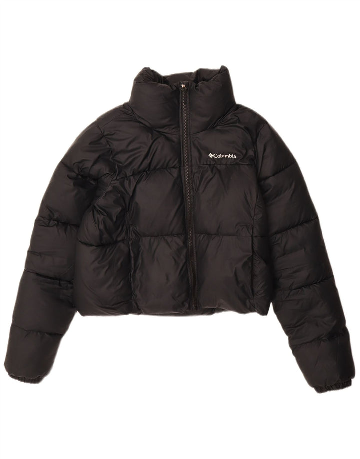 Columbia Γυναικείο μπουφάν με επένδυση UK 10 Small Navy Blue Polyester