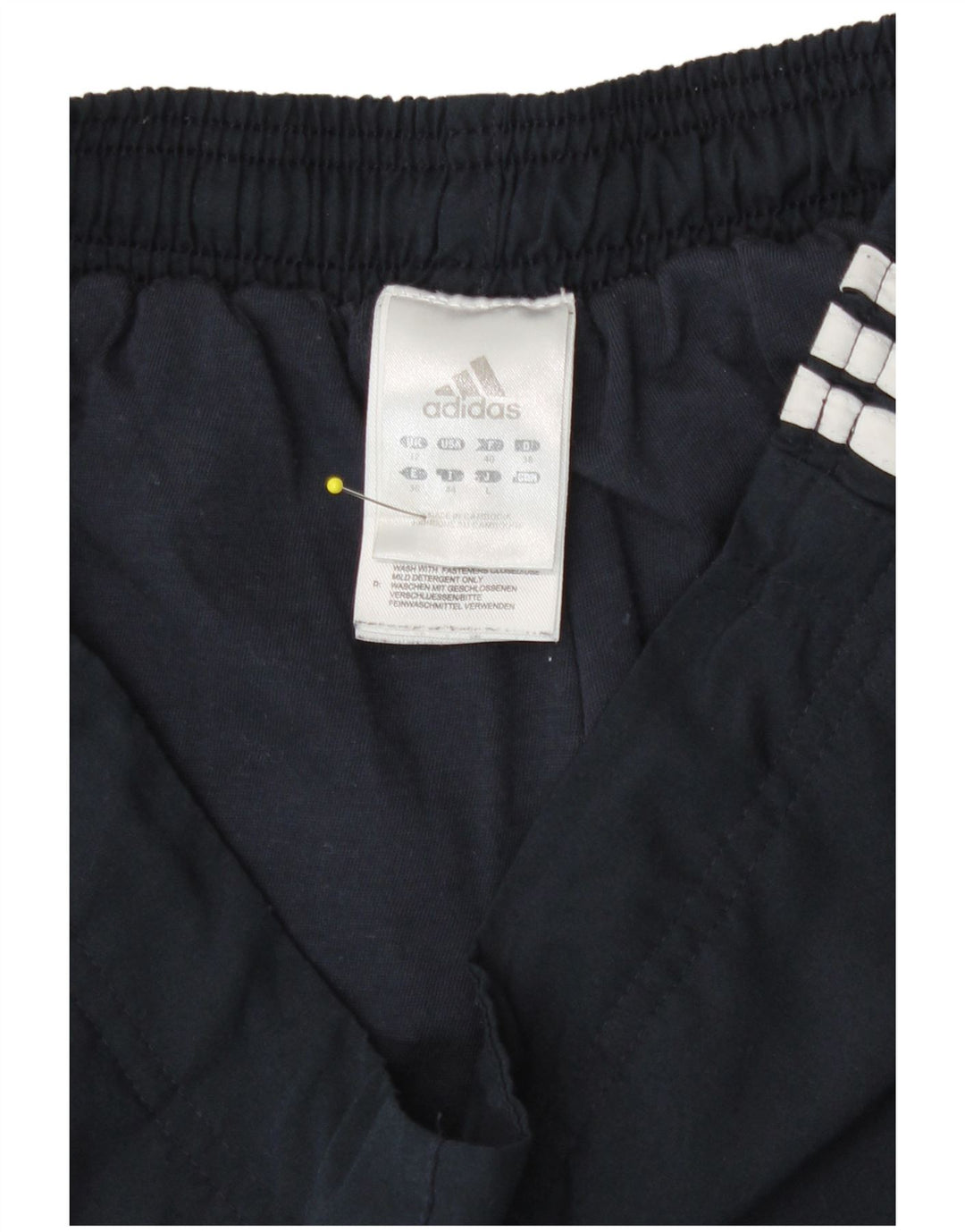 Γυναικεία αθλητική φόρμα Adidas Παντελόνι UK 12 Medium Navy Blue Polyester