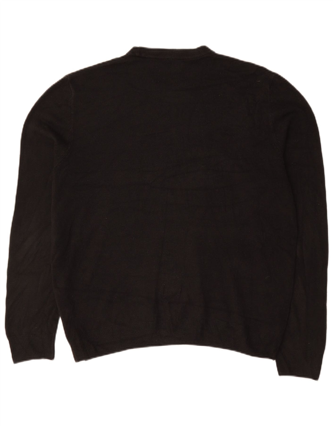 Ανδρικό πουλόβερ Marks & Spencer Crew Neck Jumper XL Μαύρο Ακρυλικό