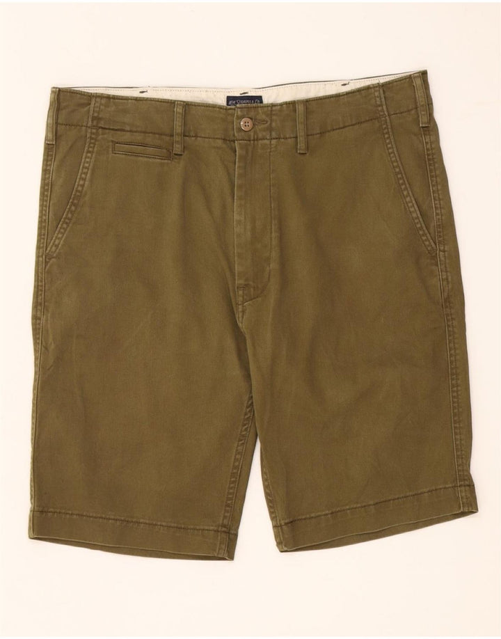 Ανδρικό σορτς Chino LEVI'S W33 από μεσαίο χακί βαμβακερό