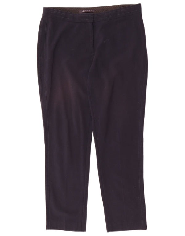 Γυναικεία Casual Παντελόνια Marks & Spencer UK 12 Medium W32 L27 Navy Blue
