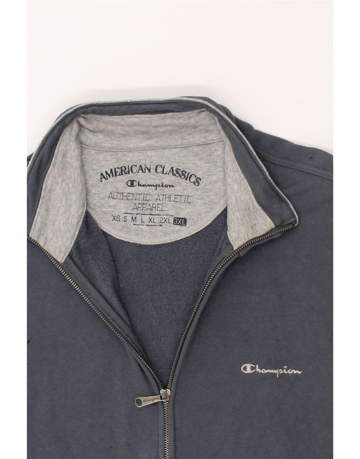 Ανδρική αθλητική φόρμα CHAMPION Top Jacket 3XL Navy Blue Cotton