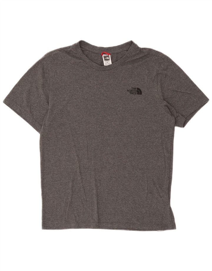 Ανδρικό T-Shirt North Face Top από βαμβακερό μεσαίο γκρι φλιτζάνι