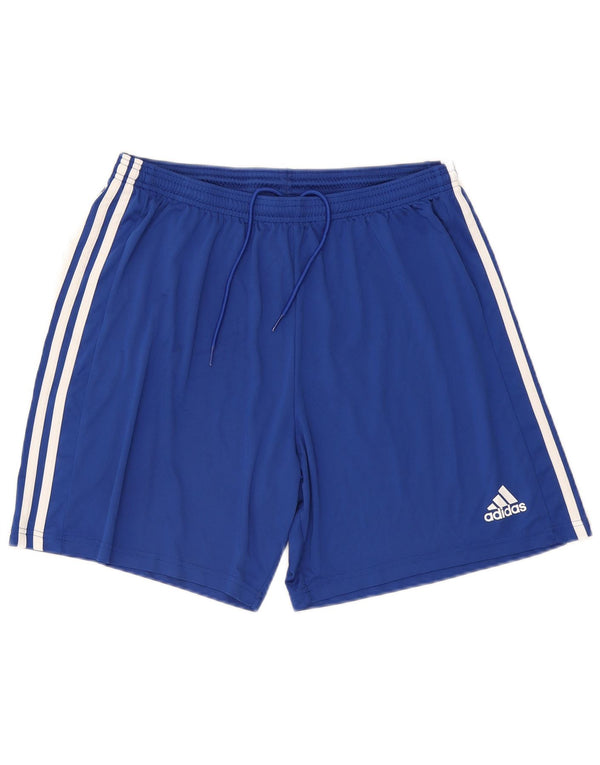 Ανδρικό αθλητικό σορτς Adidas Aeroready 2XL μπλε πολυεστέρα