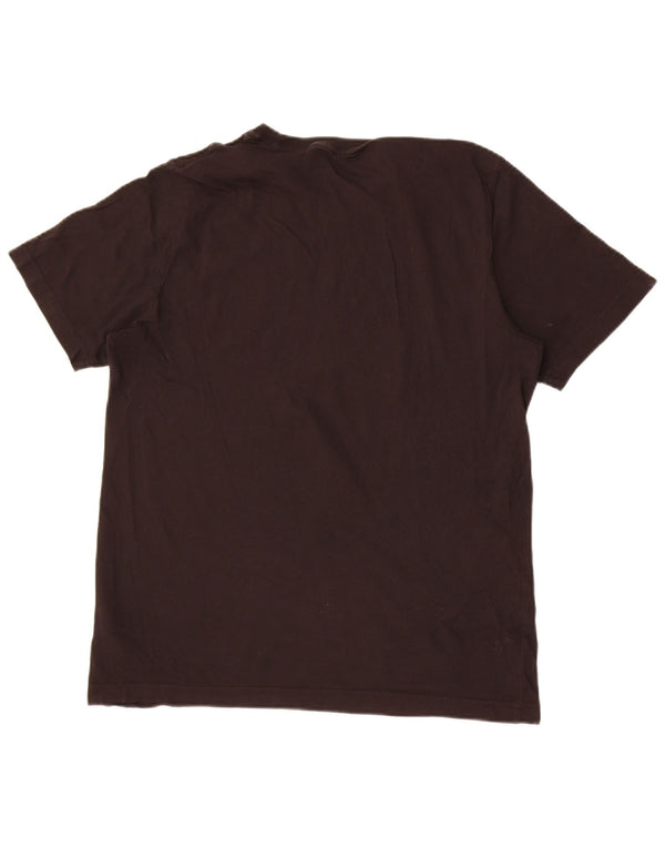 Ανδρικό γραφικό μπλουζάκι Puma, μεσαίο μαύρο βαμβακερό