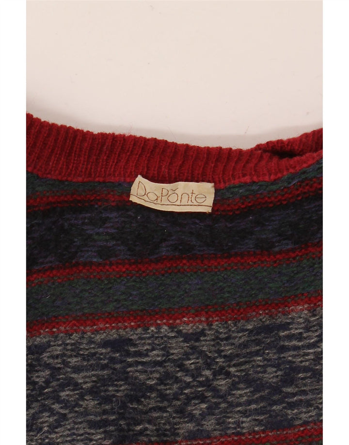 Ανδρικό πουλόβερ VINTAGE Crew Neck Jumper Medium πολύχρωμο Fair Isle