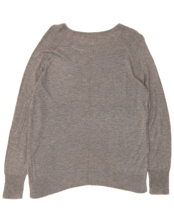 Zara Γυναικεία Μπλούζα Τοπ UK 14 Medium Grey