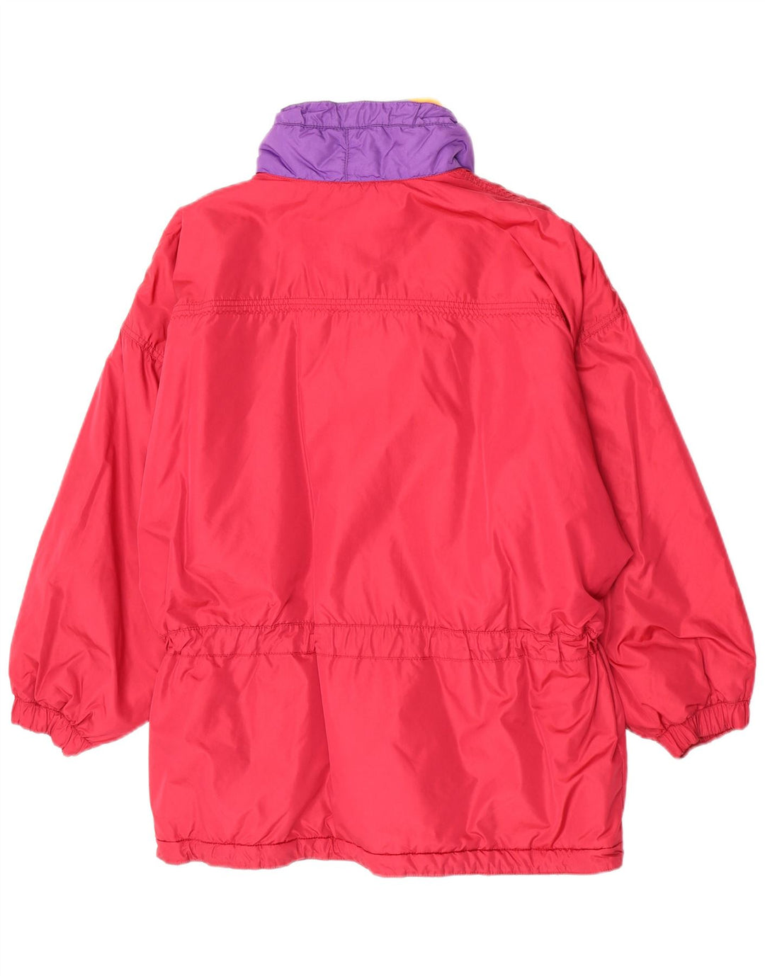 Vintage γυναικείο μπουφάν υπερμεγέθους σκι IT 44/46 Medium Red Colourblock