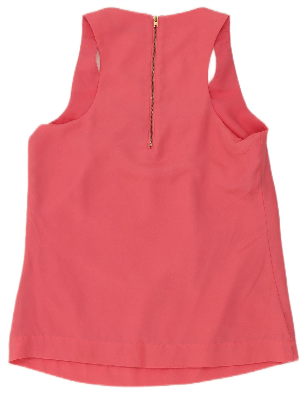 Reiss Γυναικείο κανονικό γιλέκο UK 10 Small Pink Polyester
