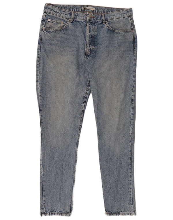 ZARA Ανδρικό Skinny Jeans EU 44 Large W34 L32 Blue