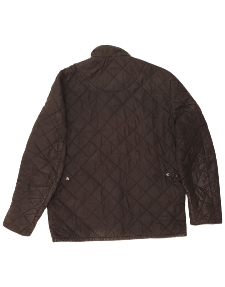 Ανδρικό καπιτονέ μπουφάν Barbour UK 40 Large Black