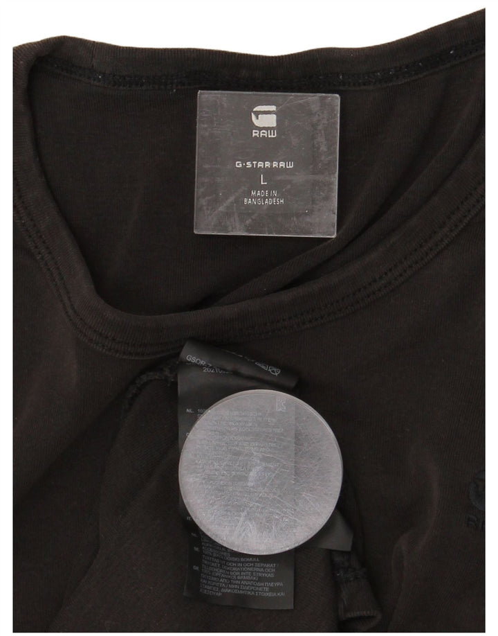 G-STAR Ανδρικό T-Shirt Top μεγάλο γκρι βαμβακερό