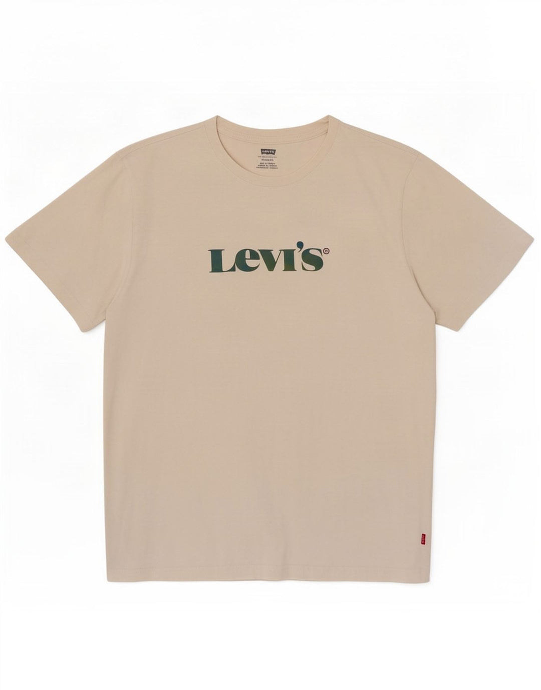 Γυναικείο γραφικό μπλουζάκι Levi's Relaxed Fit Top βρετανικό μεσαίο λευκό βαμβακερό