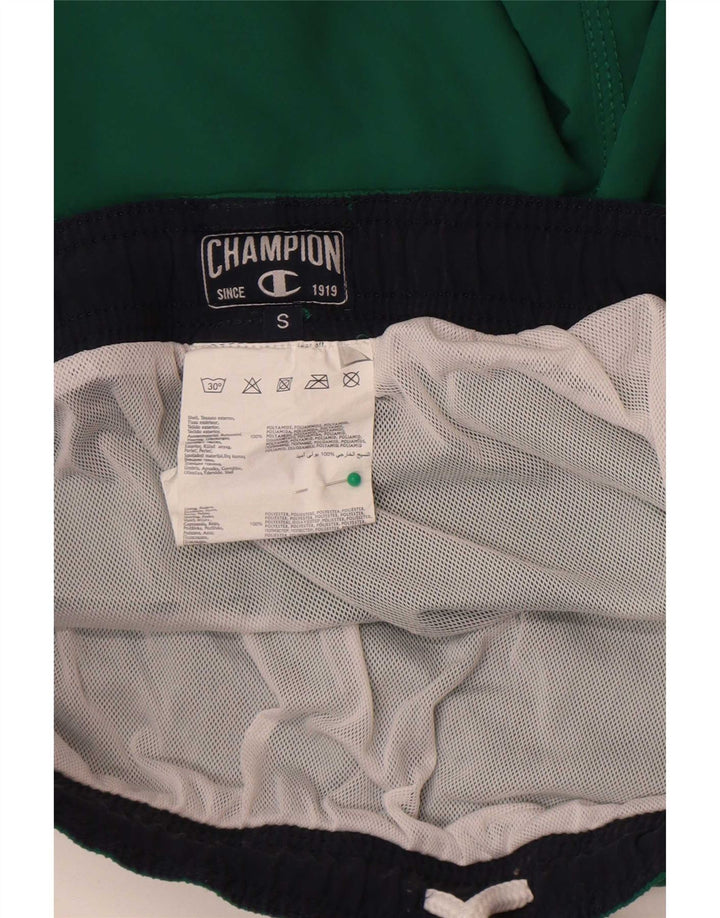 Champion Ανδρικά γραφικά σορτς κολύμβησης Μικρό πράσινο πολυαμίδιο