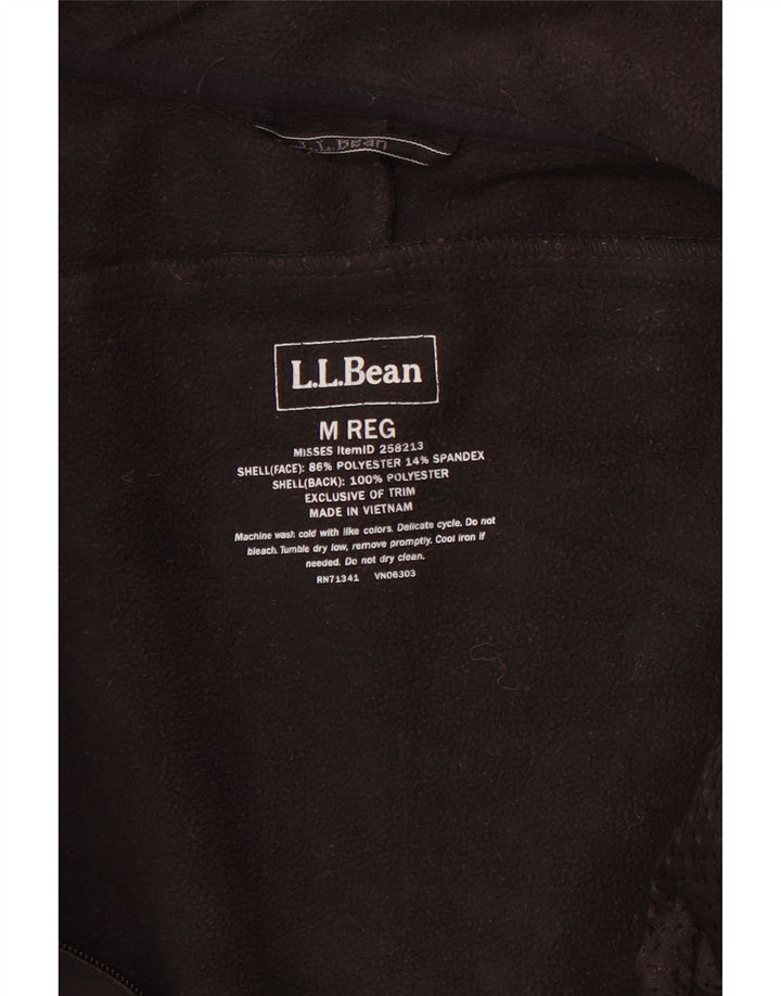 L.L.BEAN Γυναικείο Windbreaker Jacket UK 14 Medium Black Polyester
