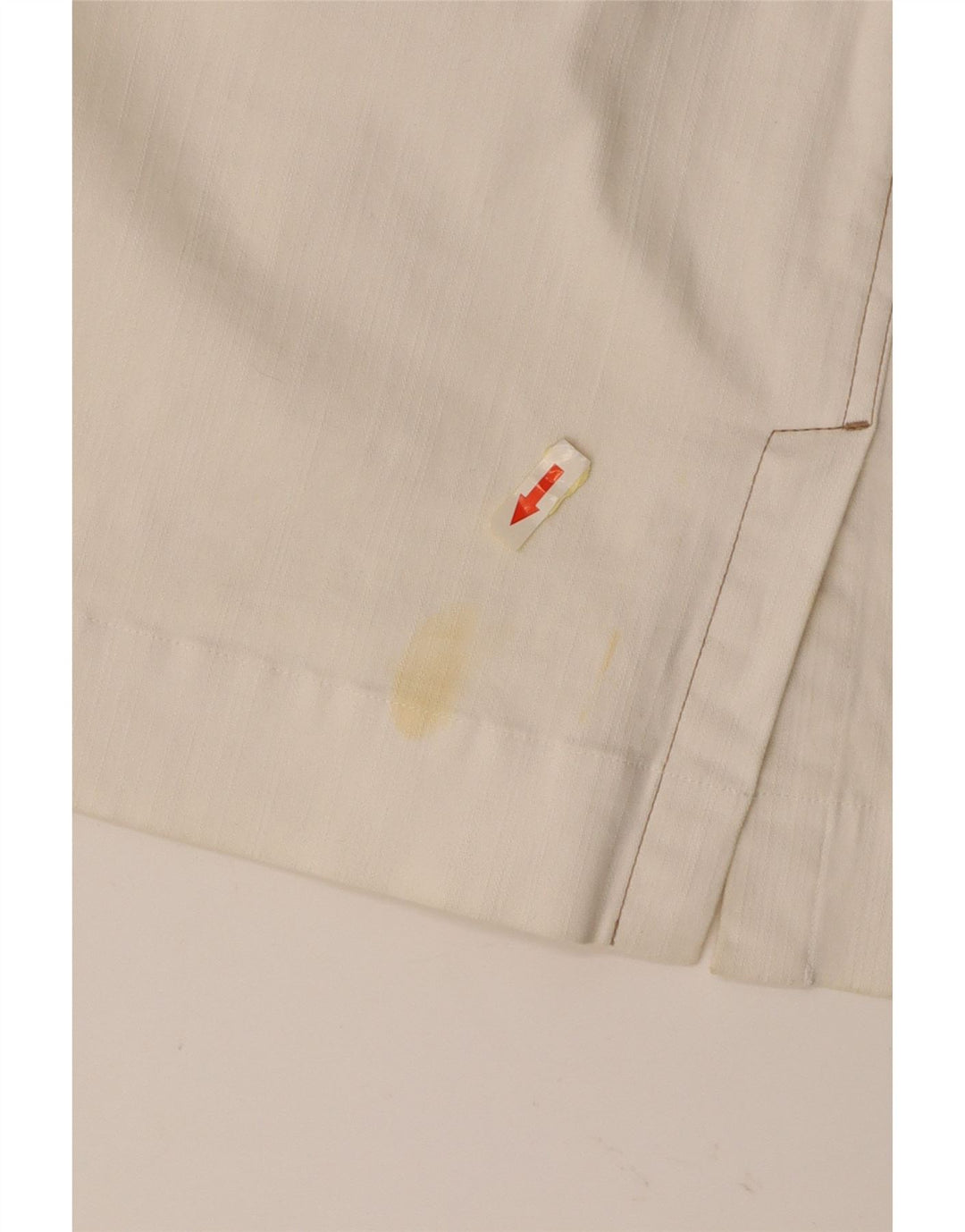 MARLBORO CLASSICS Γυναικεία Μίνι Ψηλόμεση Φούστα EU 50 3XL W36 Λευκό βαμβακερό