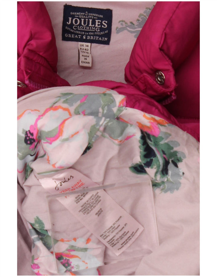Joules Γυναικείο Gilet UK 14 Large Pink Polyester